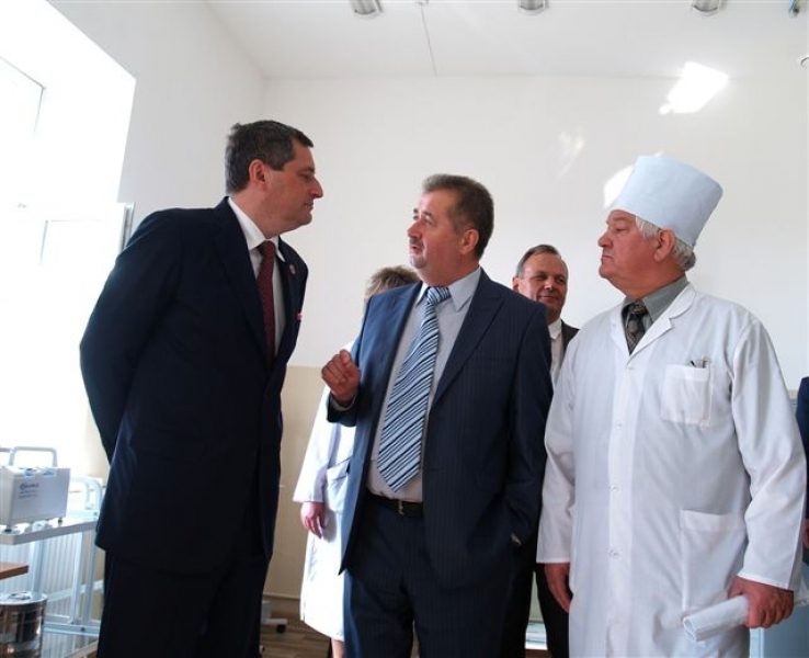 Матвийчук открыл обновленное инфекционное отделение больницы в Любашевском районе Одесщины