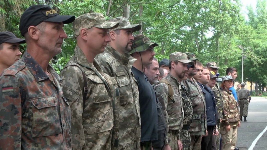 Сухопутные войска проводят учения по территориальной обороне в Одесской области (фото)