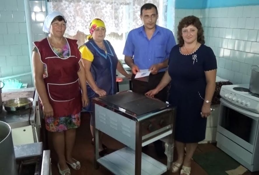 Благотворительный Фонд Фурсина помог школе на севере Одесской области