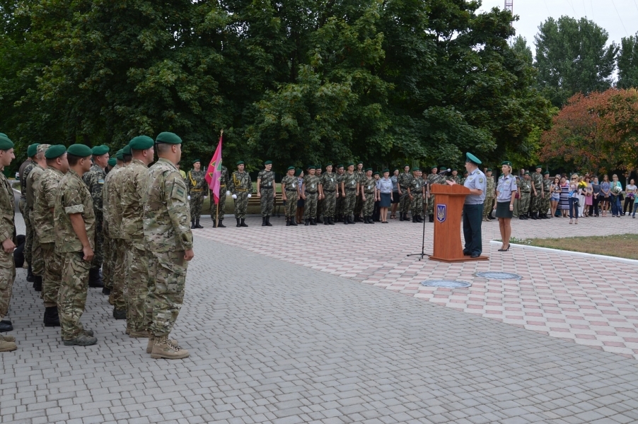 Пограничники Одесского отряда вернулись домой после 6 месяцев зоне АТО (фото)