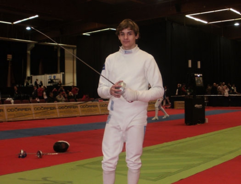 Юный спортсмен из Измаила Одесской области стал чемпионом Украины по фехтованию