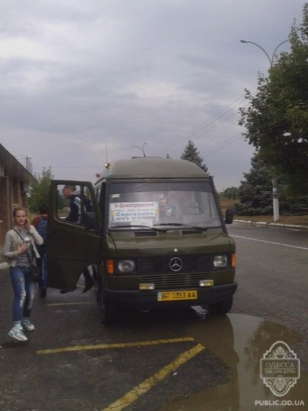 Водитель в Белгороде-Днестровском выгнал из маршрутки бойца АТО