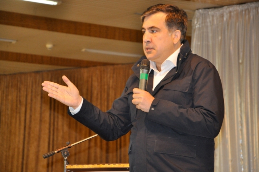 Противники Труханова собрались вместе с Саакашвили, чтобы обсудить, что делать (трансляция)
