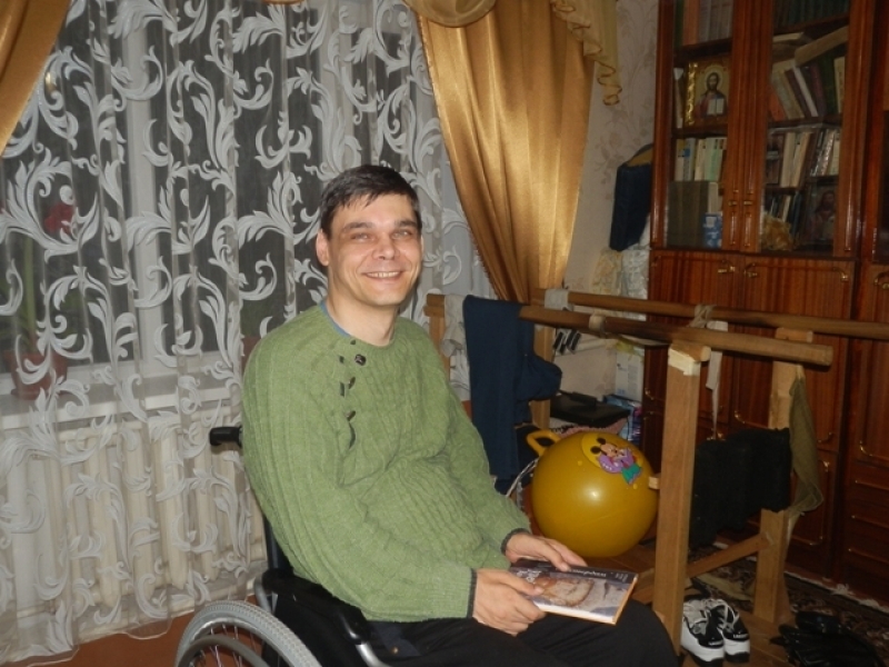 Житель Кодымы Одесской области, прикованный к инвалидному креслу, преподает в университете США