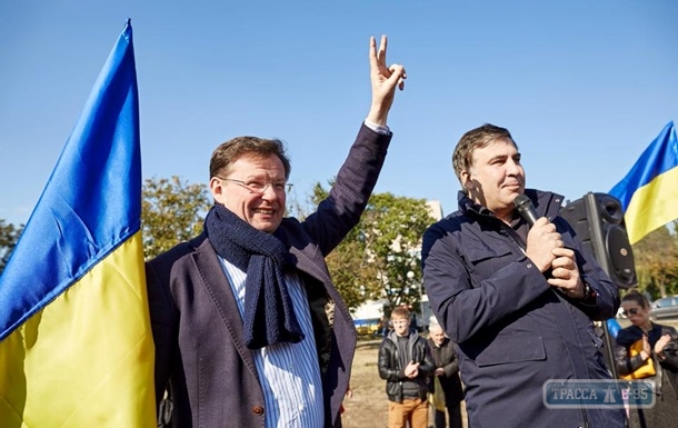 Глава Одесской области Михаил Саакашвили создает политическую партию - Боровик