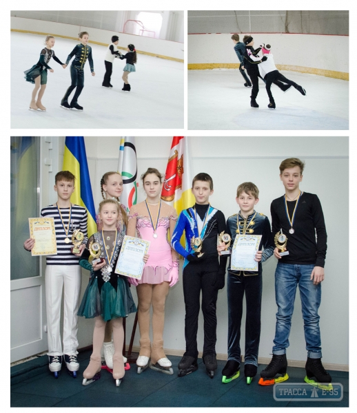 Юные одесские фигуристы завоевали 8 медалей на чемпионате в Харькове