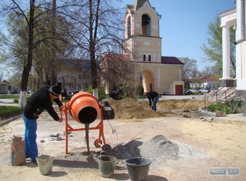 Центральная площадь Рени преобразится к маю