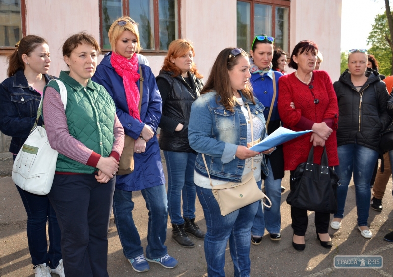 Родители школьников в Измаиле протестовали против обмена зданиями между двумя учебными учреждениями 