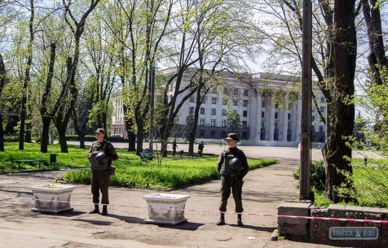 Полиция искала взрывчатку на Куликовом поле в Одессе