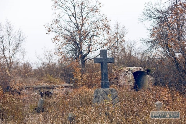 Балтские энтузиасты взялись за расчистку старинного польского кладбища (фото)