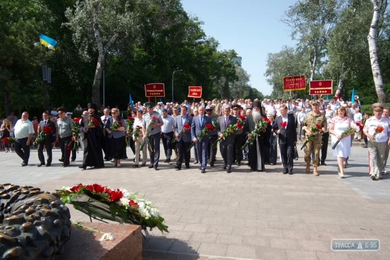 В Одессе почтили память жертв войны