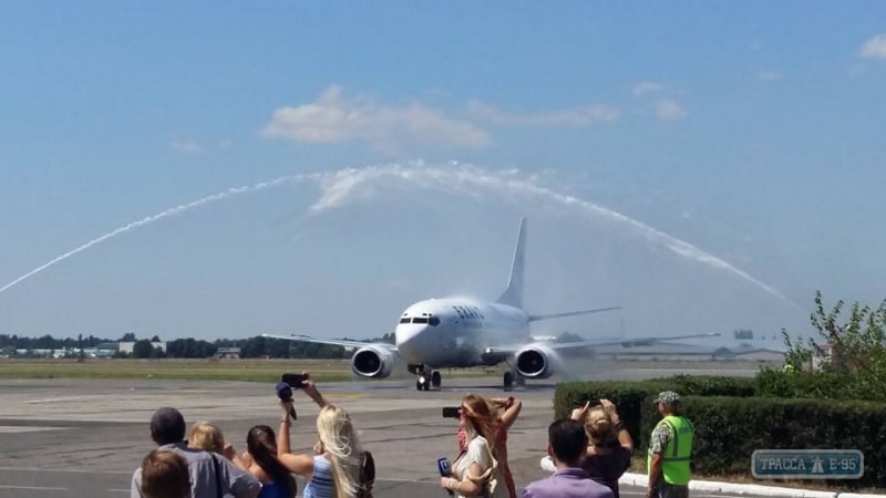 Одесский аэропорт принял первый рейс украинской малобюджетной компании