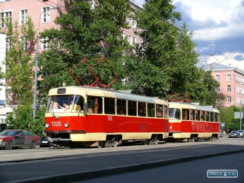 Одесский трамвай № 15 не будет ходить до ноября